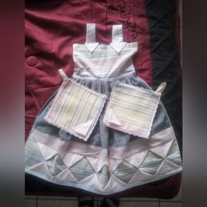 Homemade kitchen towel set